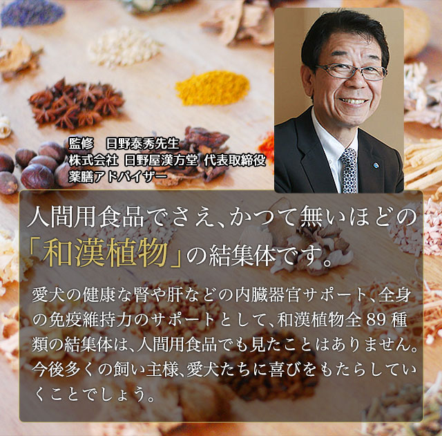 和漢みらいのドッグフード ウエット（公式）～無添加・和漢